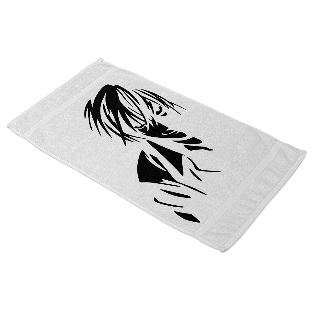 Serviette de bain Light noir et blanc Death Note