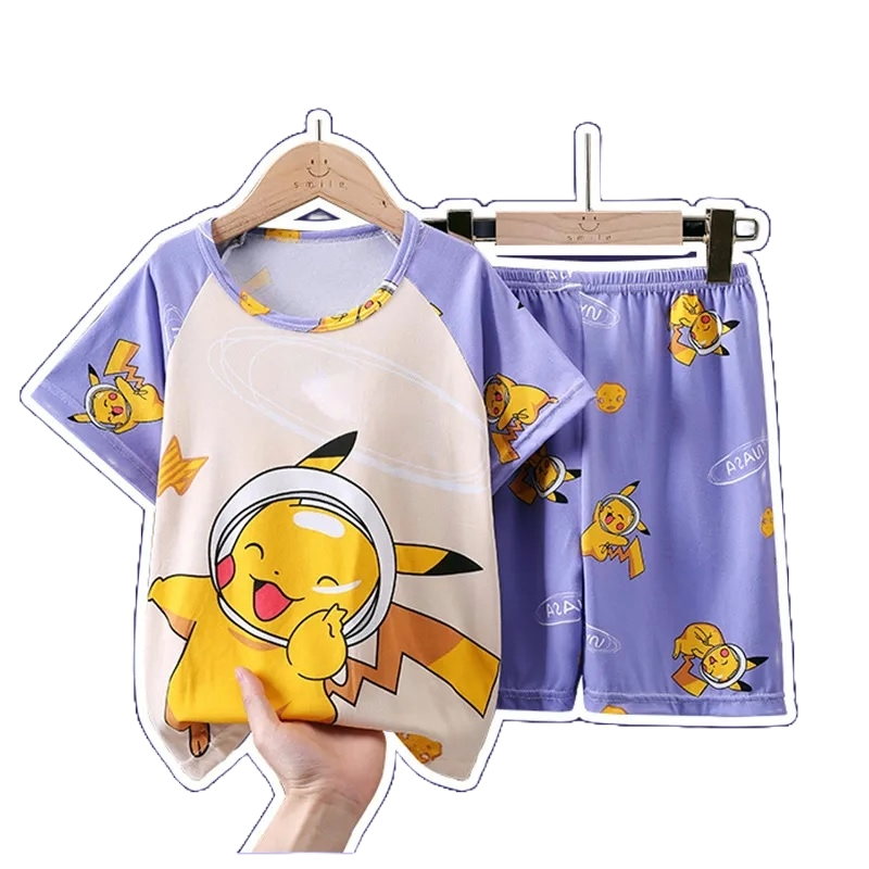 Pyjama Enfant Pokémon Pikachu Nasa Fille Garçon
