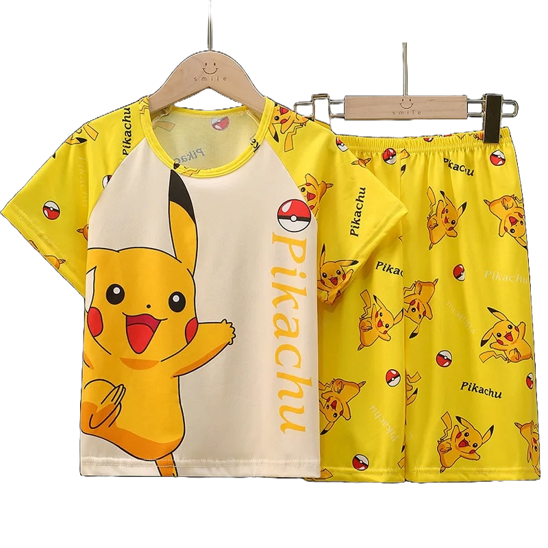 Pyjama Enfant Pokémon Pikachu Fille Garçon