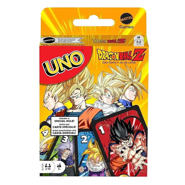 Jeu de Cartes UNO Dragon Ball Z