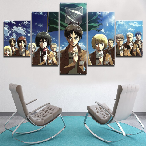 Tableau Sasageyo Attaque des Titans