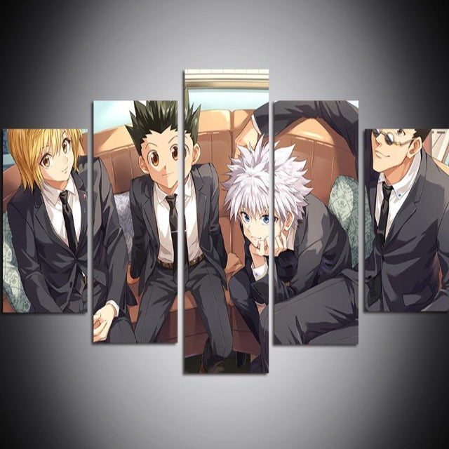 Tableau Hunter x Hunter Personnages Cadre Toile