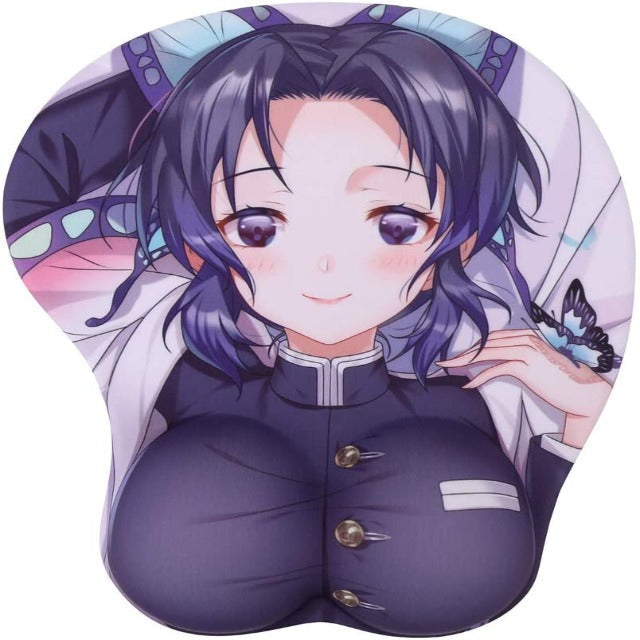 Demon Slayer Shinobu Boobs Mauspad (2 Modelle)