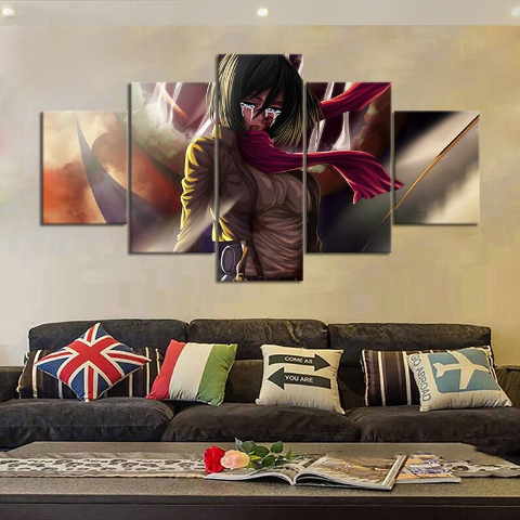 Tableau Mikasa Ackerman