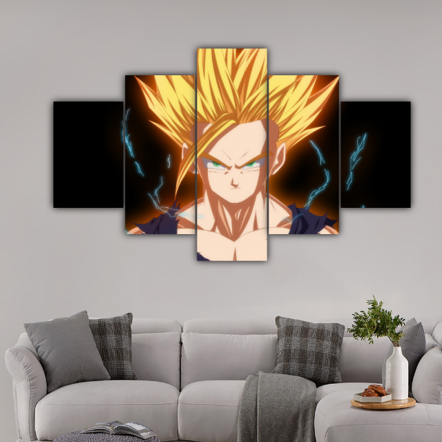Tableau Gohan SSJ2 Dragon Ball