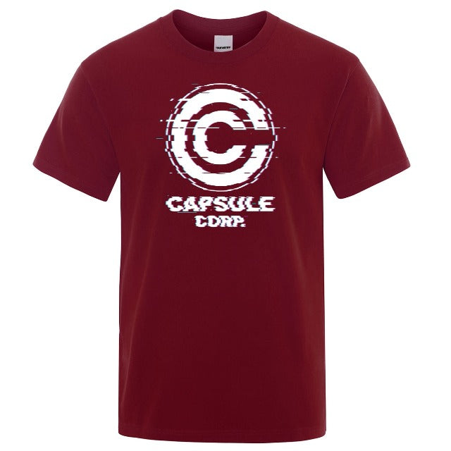 T-Shirt Dragon Ball Caspule Corp Blurred 6 Coloris