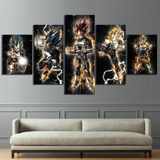 Tableau dragon ball super Gt son goku poster toile vegeta sans cadre 40 Tableau dragon ball super Gt son goku poster toile vegeta sans cadre 40