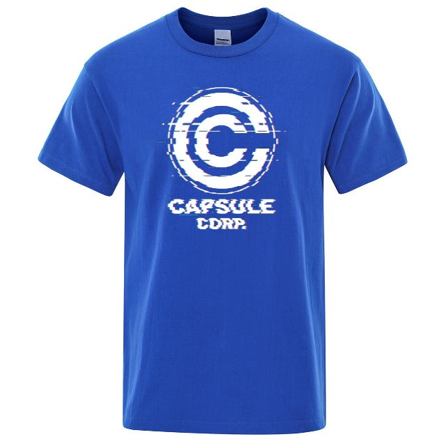 T-Shirt Dragon Ball Caspule Corp Blurred 6 Coloris