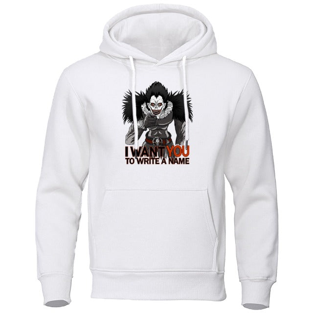 Sweat Death Note Ryuk blanc