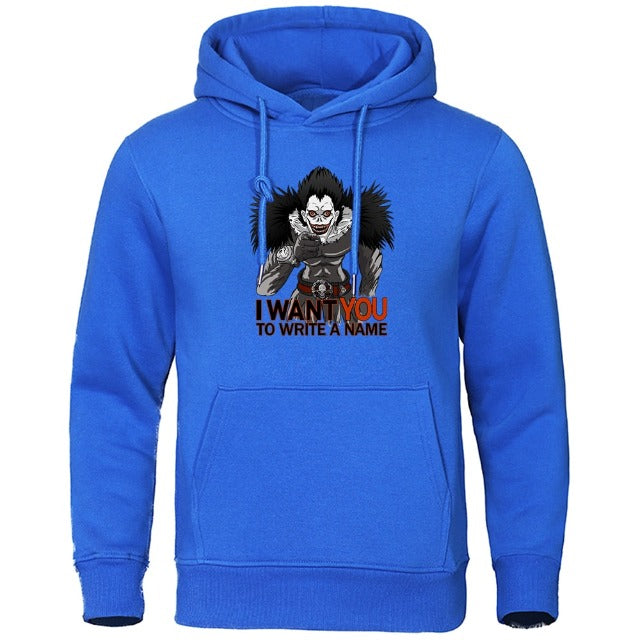Sweat Death Note Ryuk bleu