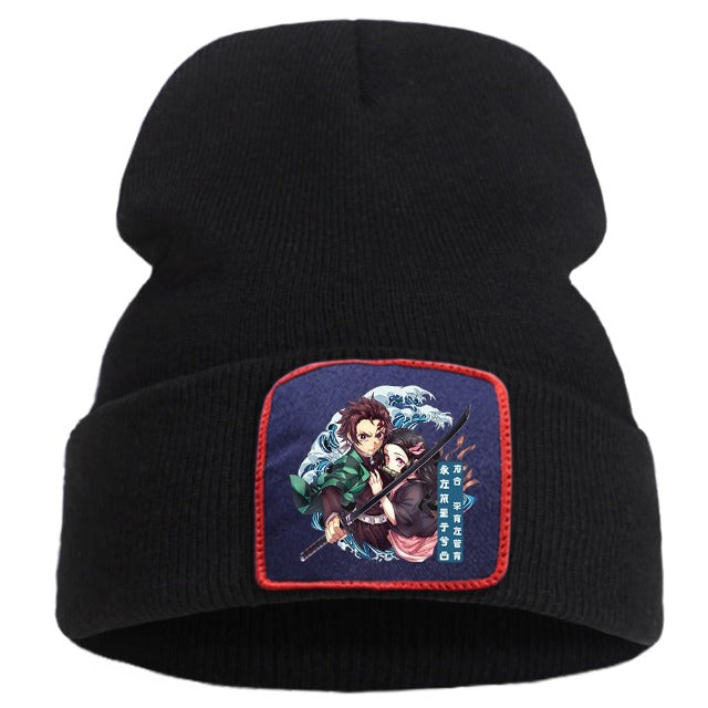 Berretto Tanjiro e Nezuko l'ammazza-demoni