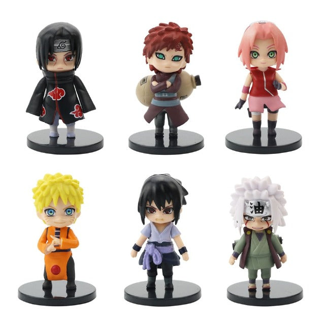 Coffret Cadeau de 12 Figurines Naruto