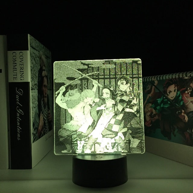 Lampe Personnages Demon Slayer