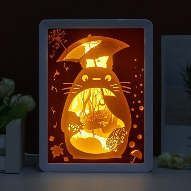 Tableaux Lumineux Totoro