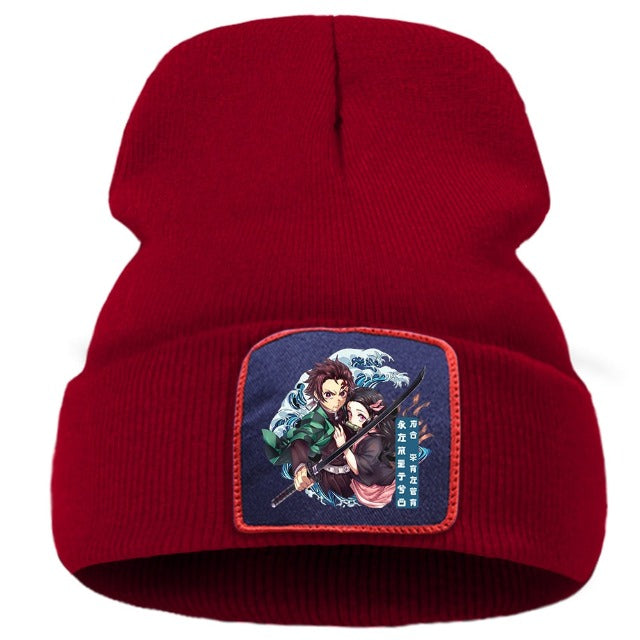 Berretto Tanjiro e Nezuko l'ammazza-demoni