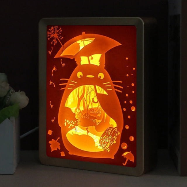 Tableaux Lumineux Totoro