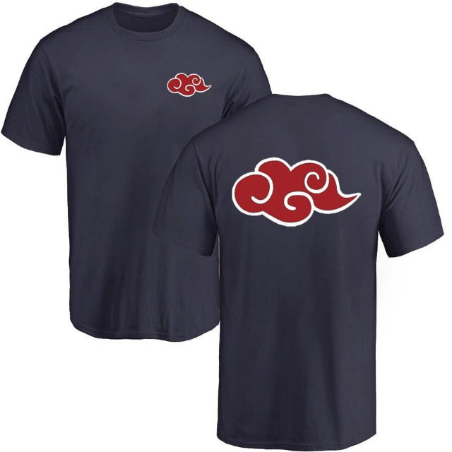 T-Shirt Naruto Akatsuki Nuage Adulte (6 Coloris)