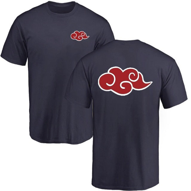 Camiseta para adulto Naruto Akatsuki Cloud (6 colores)