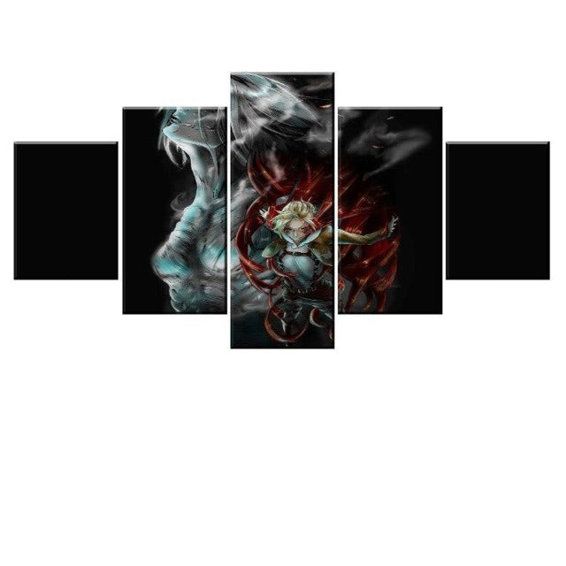 Tableau Annie Leonhart Attaque des Titans Cadre Toile