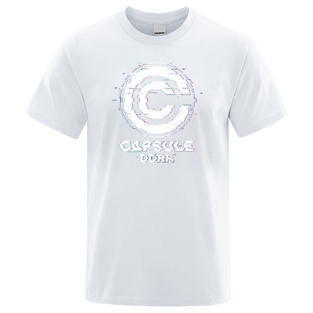 T-Shirt Dragon Ball Caspule Corp Blurred 6 Coloris