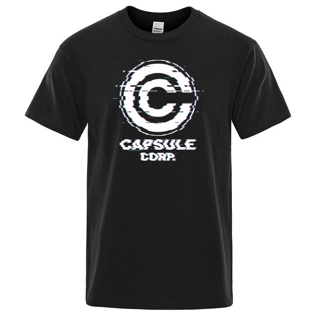 T-Shirt Dragon Ball Caspule Corp Blurred 6 Coloris