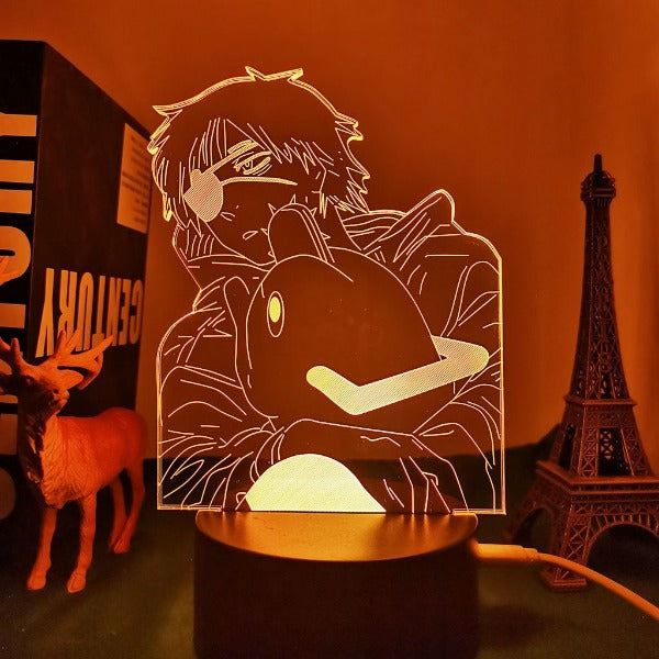 Lampe Denji & Pochita Chainsaw Man