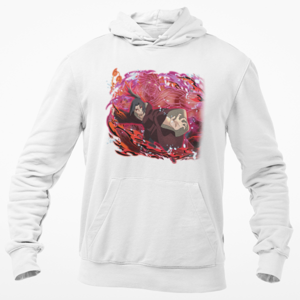 Hoodie Itachi Uchiha blanc