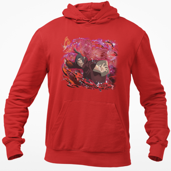 Hoodie Itachi Uchiha rouge