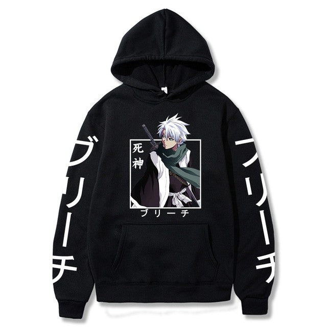 Bleach Crâne avec des Gouttes de Sang Sweat à Capuche Bleach Crâne avec des Gouttes de Sang Sweat à Capuche