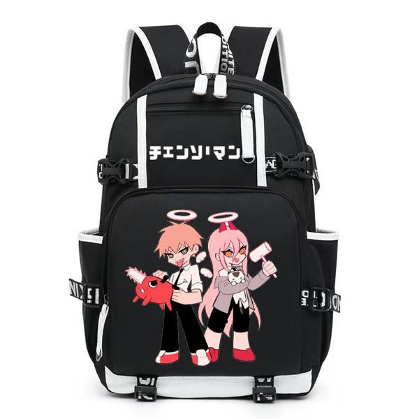 Cartable Chainsaw Man Sac À Dos