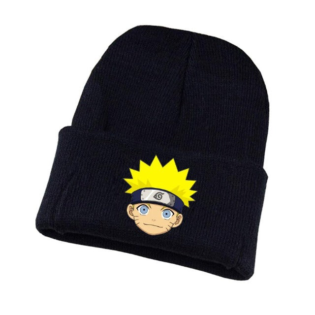 Bonnet Imprimé Naruto Uzumaki Adulte &amp; Enfant