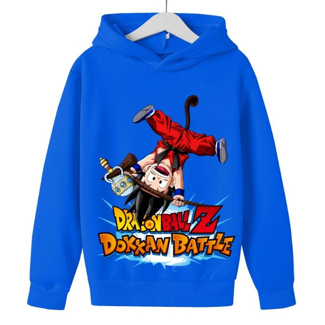 Sweat Enfant Dragon Ball Z Dokkan Battle BLEU