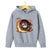 Sweat pour Enfant Demon Slayer Tanjiro Pull gris