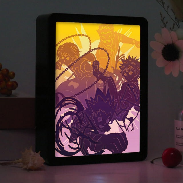 Tableau Lumineux Hunter X Hunter Cadre
