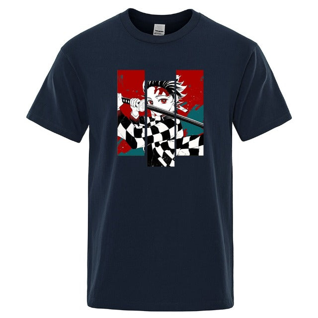 T-Shirt Demon Slayer Tanjiro Sabre 8 Coloris