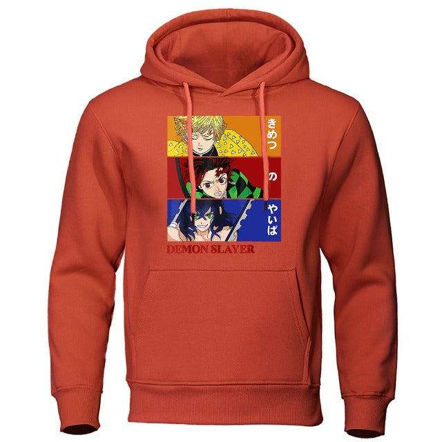 Sweat Demon Slayer Pourfendeurs orange