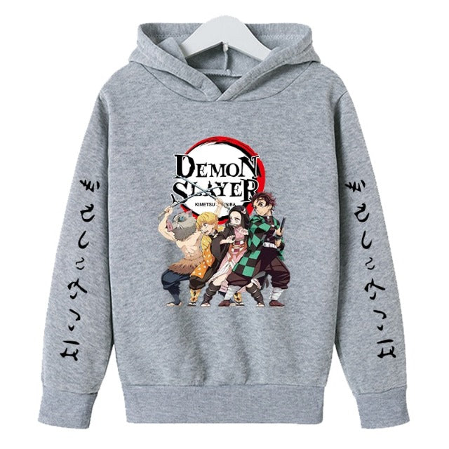 Felpa per bambini Demon Slayer Pullover colori Manga Imperial