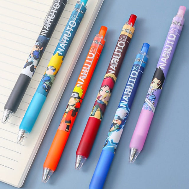 Stylos Naruto 6 Pièces