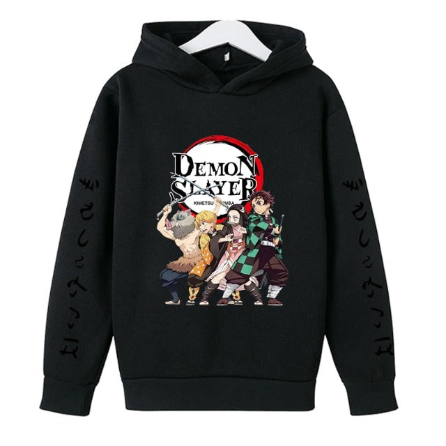 Sweat pour Enfant Demon Slayer Nezuko noir