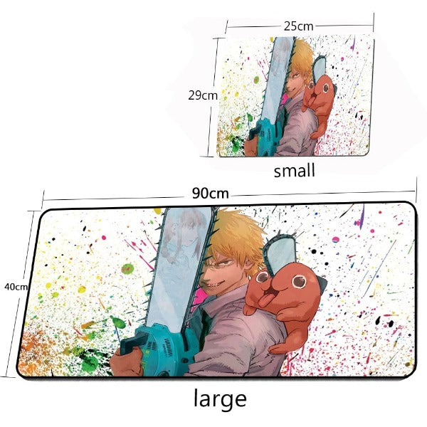 Tapis De Souris Chainsaw Man pochita denji