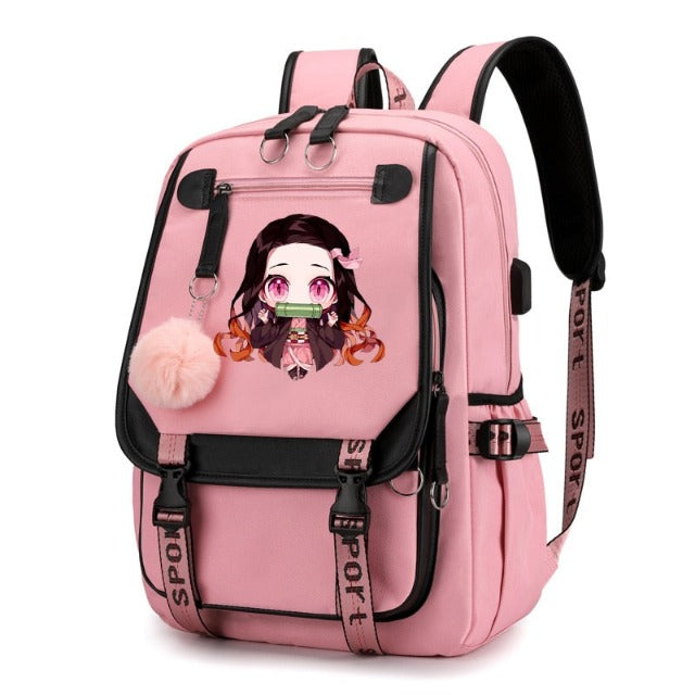 Sac Dos Demon Slayer Nezuko Kamado Manga Imperial