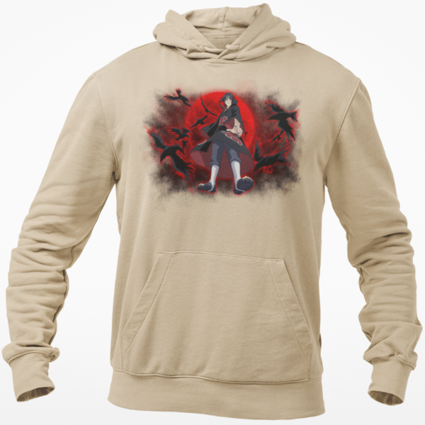 Sweat À Capuche Itachi Uchiha beige