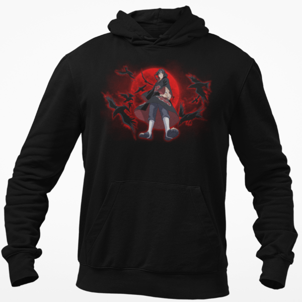 Sweat À Capuche Itachi Uchiha noir