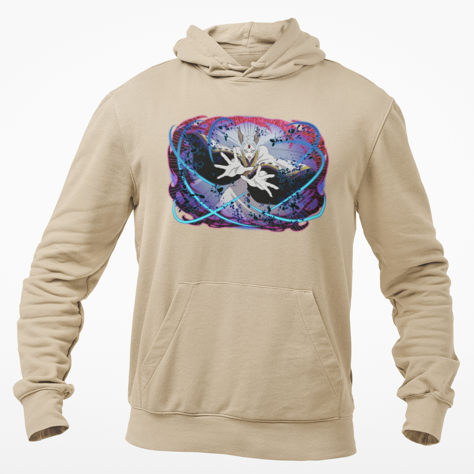 Sweat À Capuche Kaguya Otsosuki beige