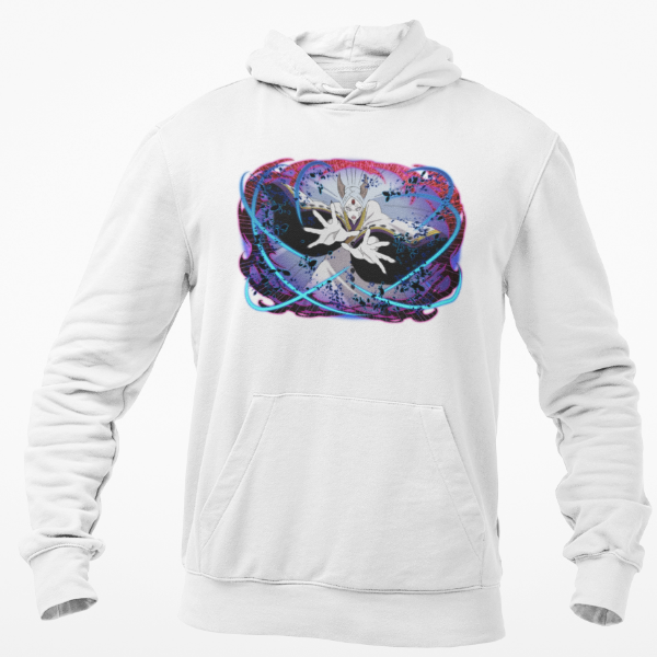 Sweat À Capuche Kaguya Otsosuki blanc