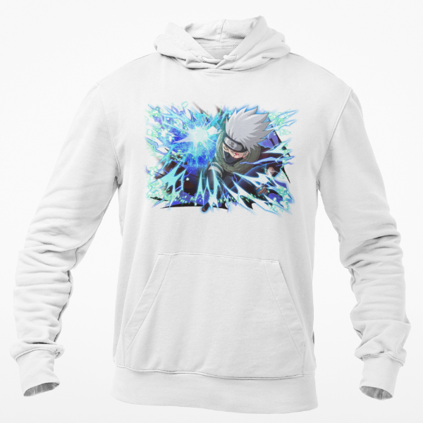 Sweat À Capuche Kakashi Hatake blanc