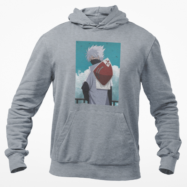 Sweat À Capuche Kakashi Hokage gris