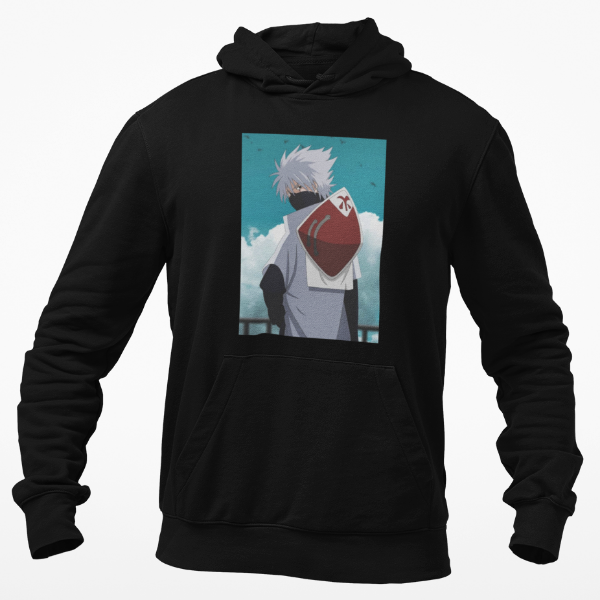 Sweat À Capuche Kakashi Hokage noir