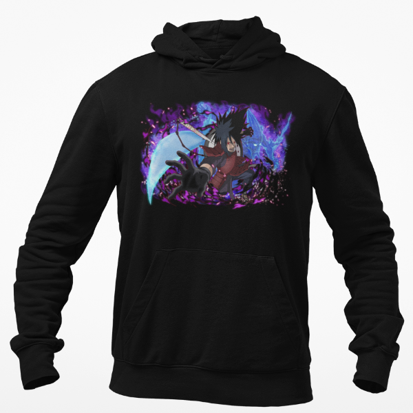 Sweat À Capuche Madara Uchiha noir