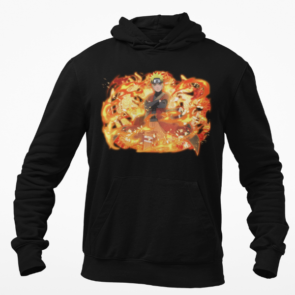 Sweat À Capuche Naruto Sage Mode noir